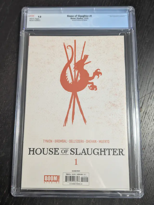 House of Slaughter #1 back of the slab