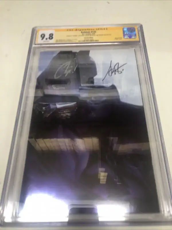 Batman #135 (DC Comics, 2023), CGC 9.8 graded comic book, Signature Series label — front cover in its holder
