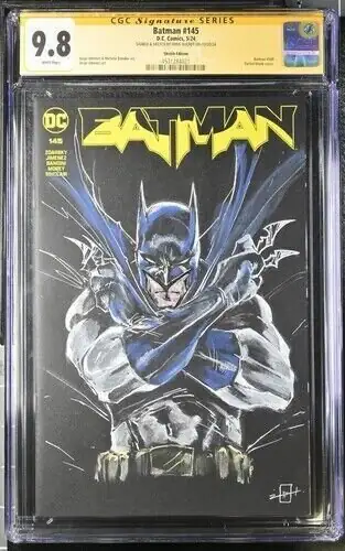 Batman #145 (DC Comics, 2024), CGC 9.8 graded comic book, Signature Series label — front cover in its holder