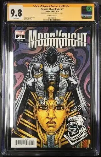Cosmic Ghost Rider #2 (Marvel Comics, 2023), CGC 9.8 graded comic book, Signature Series label — front cover in its holder