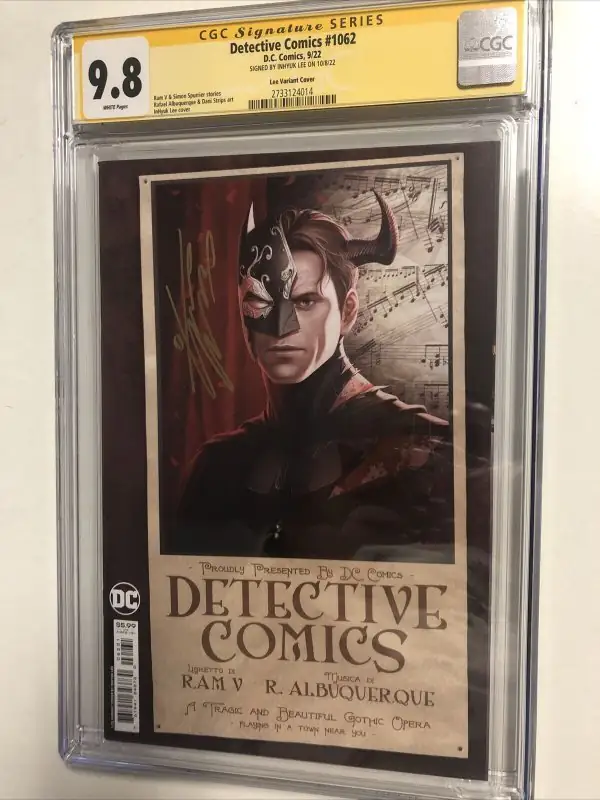 Detective Comics #1062 (DC Comics, 2022), CGC 9.8 graded comic book, Signature Series label — front cover in its holder