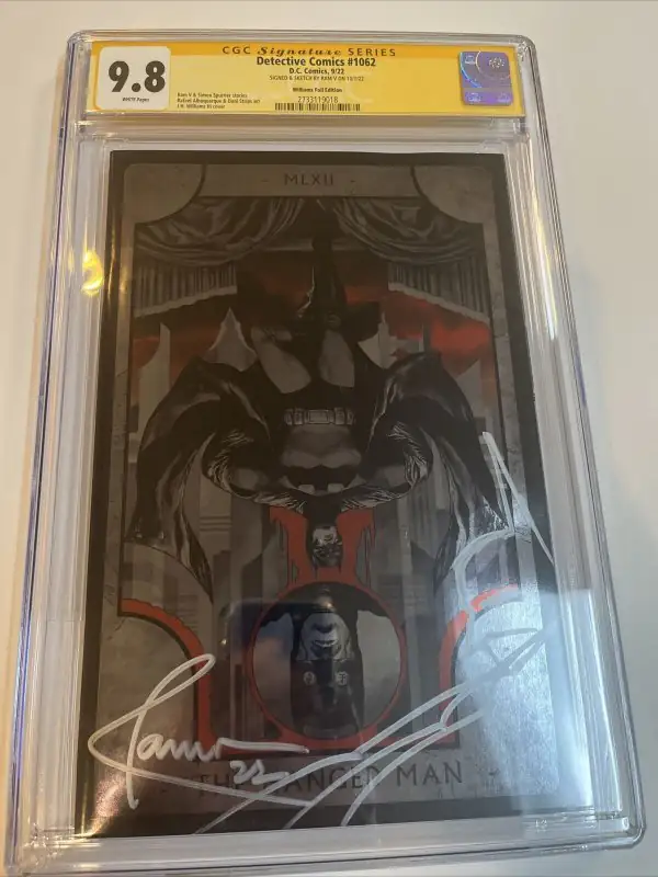 Detective Comics #1062 (DC Comics, 2022), CGC 9.8 graded comic book, Signature Series label — front cover in its holder