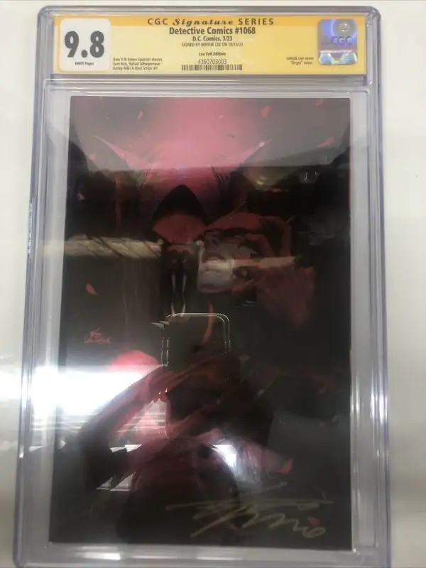 Detective Comics #1068 (DC Comics, 2023), CGC 9.8 graded comic book, Signature Series label — front cover in its holder