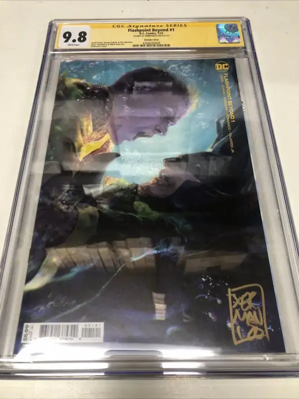 Flashpoint Beyond #1 (DC Comics, 2022), CGC 9.8 graded comic book, Signature Series label — front cover in its holder