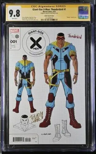 Giant-Size X-Men #1 (Marvel Comics, 2022), CGC 9.8 graded comic book, Signature Series label — front cover in its holder