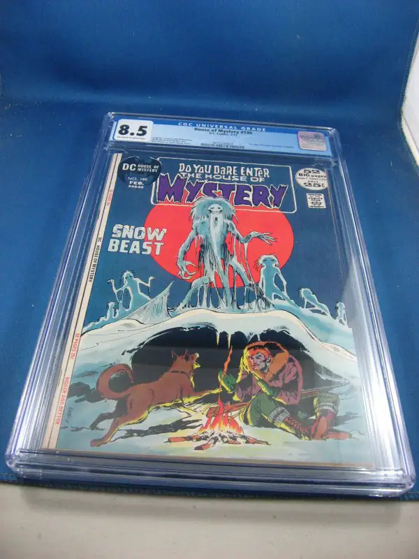 House of Mystery #130 (DC Comics, 1972), CGC 8.5 graded comic book, Universal Blue label — front cover in its holder