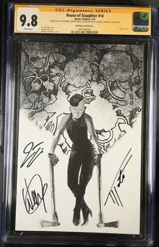 House of Slaughter #14 (Boom! Studios, 2023), CGC 9.8 graded comic book, Signature Series label — front cover in its holder