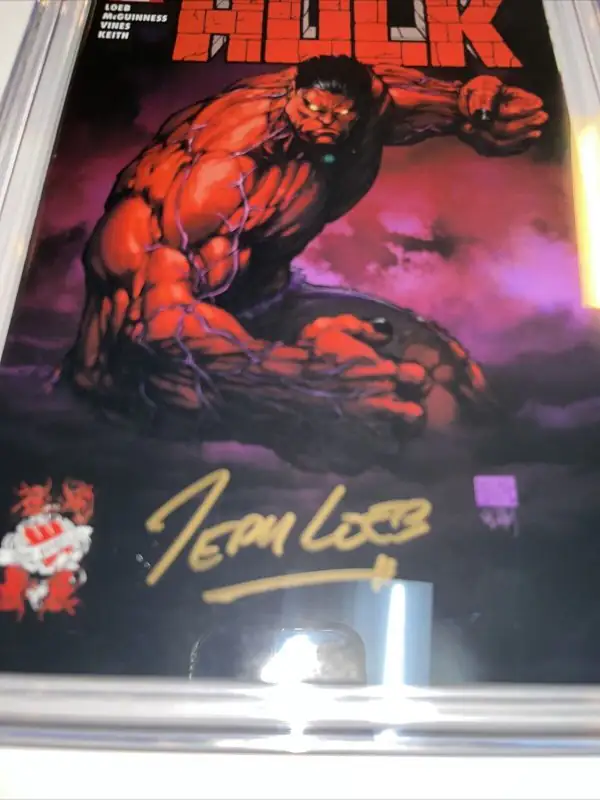 Hulk #1 (Marvel Comics, 2008), CGC 9.8 graded comic book, Signature Series label — front cover in its holder
