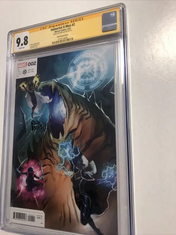Immortal X-Men #2 (Marvel Comics, 2022), CGC 9.8 graded comic book, Signature Series label — front cover in its holder
