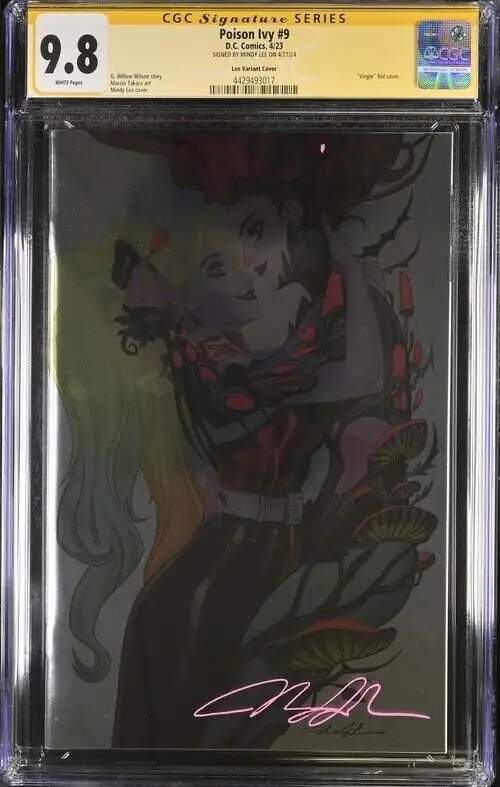 Poison Ivy #9 (DC Comics, 2023), CGC 9.8 graded comic book, Signature Series label — front cover in its holder