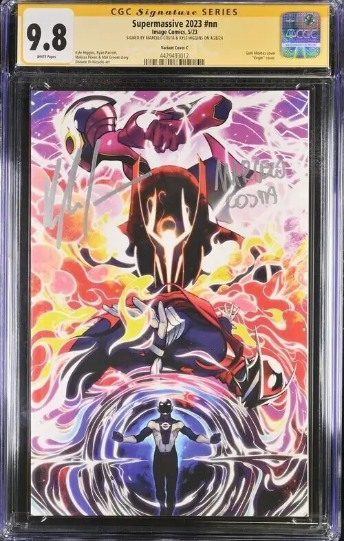 Supermassive (Image Comics, 2023), CGC 9.8 graded comic book, Signature Series label — front cover in its holder