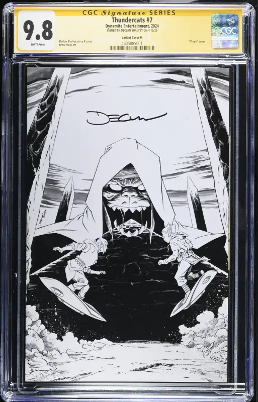 Thundercats #7 (Dynamite Entertainment, 2024), CGC 9.8 graded comic book, Signature Series label — front cover in its holder