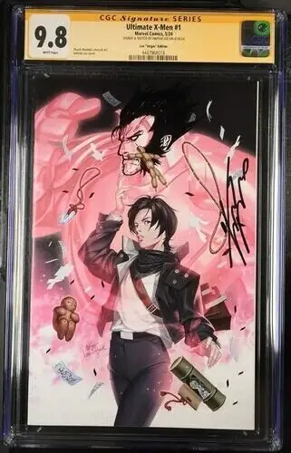 Ultimate X-Men #1 (Marvel Comics, 2024), CGC 9.8 graded comic book, Signature Series label — front cover in its holder