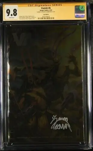 Vanish #6 (Image Comics, 2023), CGC 9.8 graded comic book, Signature Series label — front cover in its holder