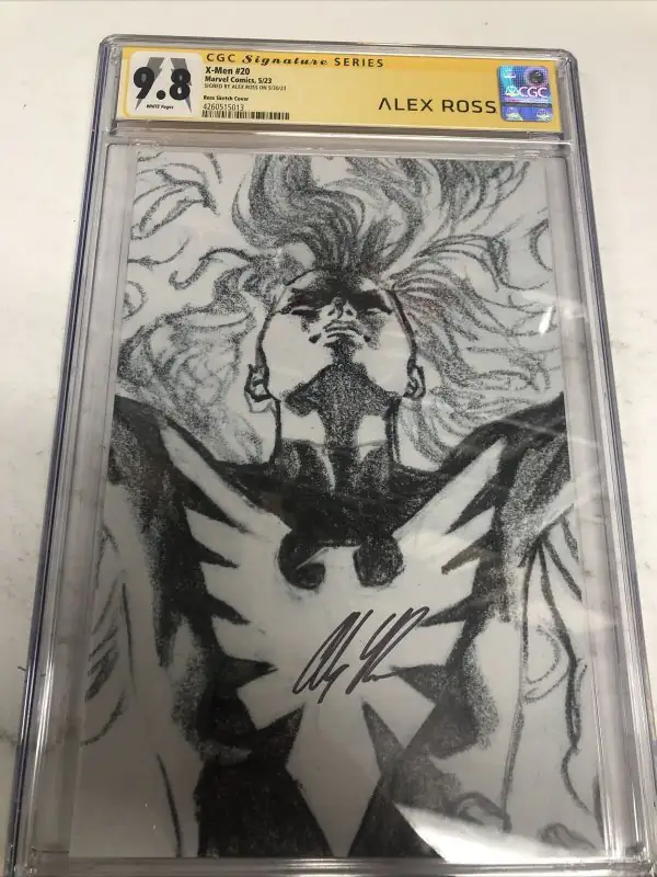 X-Men #20 (Marvel Comics, 2023), CGC 9.8 graded comic book, Signature Series label — front cover in its holder