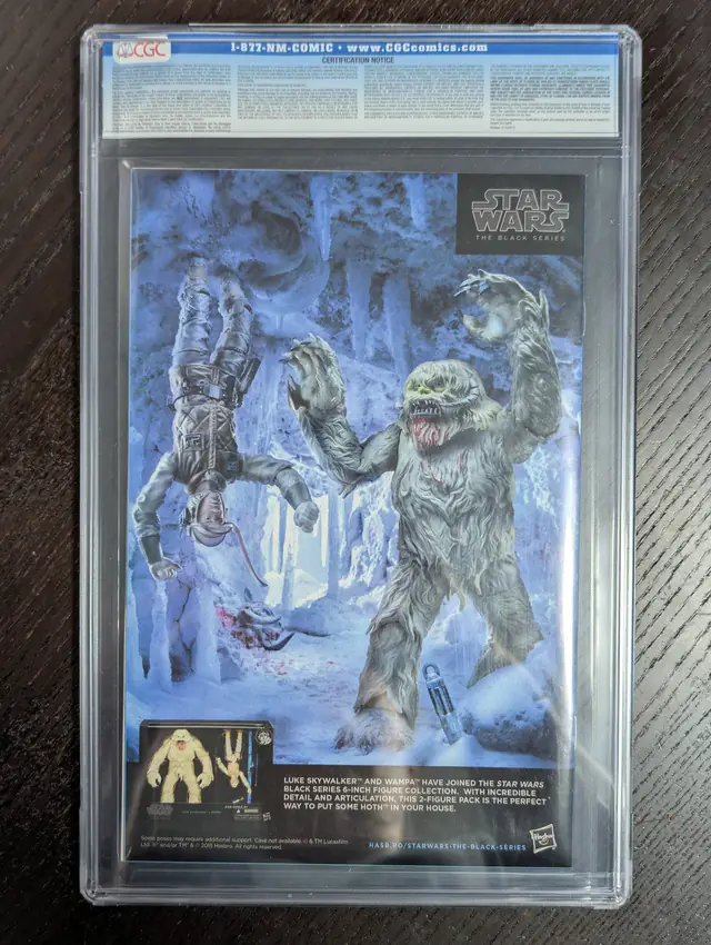 Star Wars (2015) #7 back of the slab