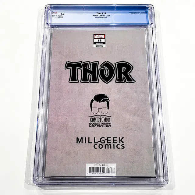 Thor (2020) #18 back of the slab